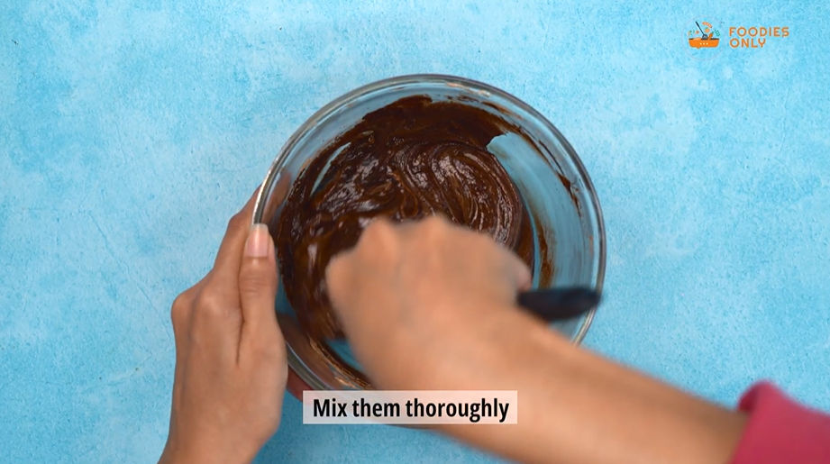 Add Melted Chocolate